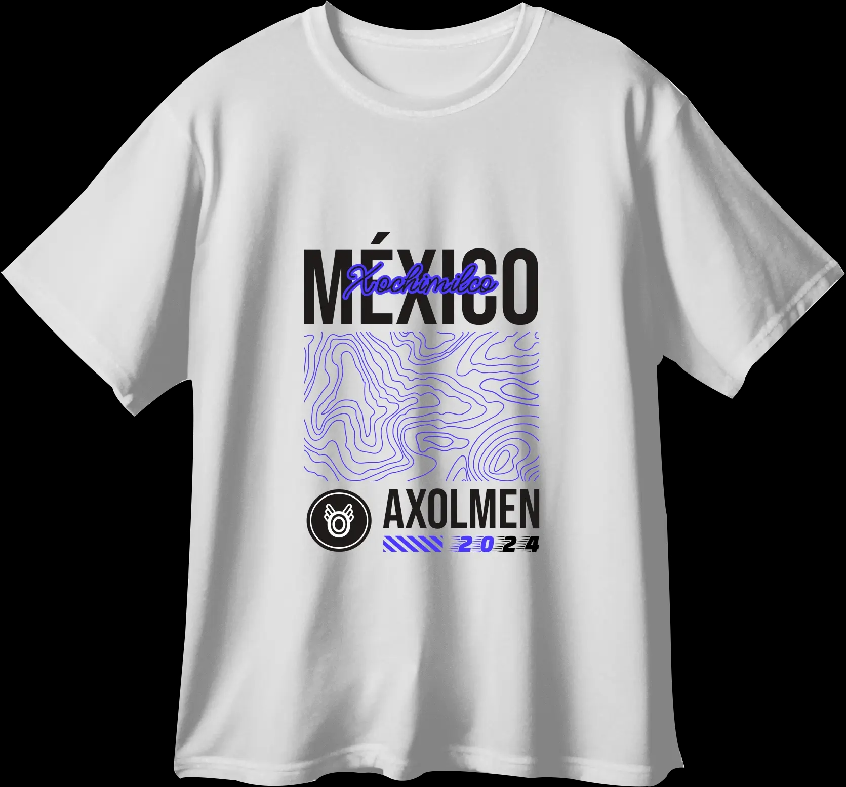 Mockup shirt Axolmen 2024