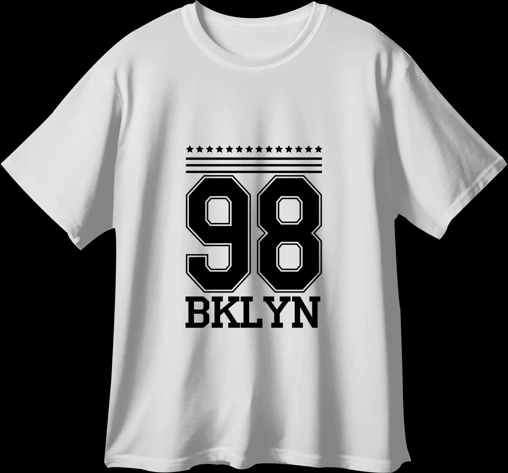 Mockup shirt Brooklyn 98