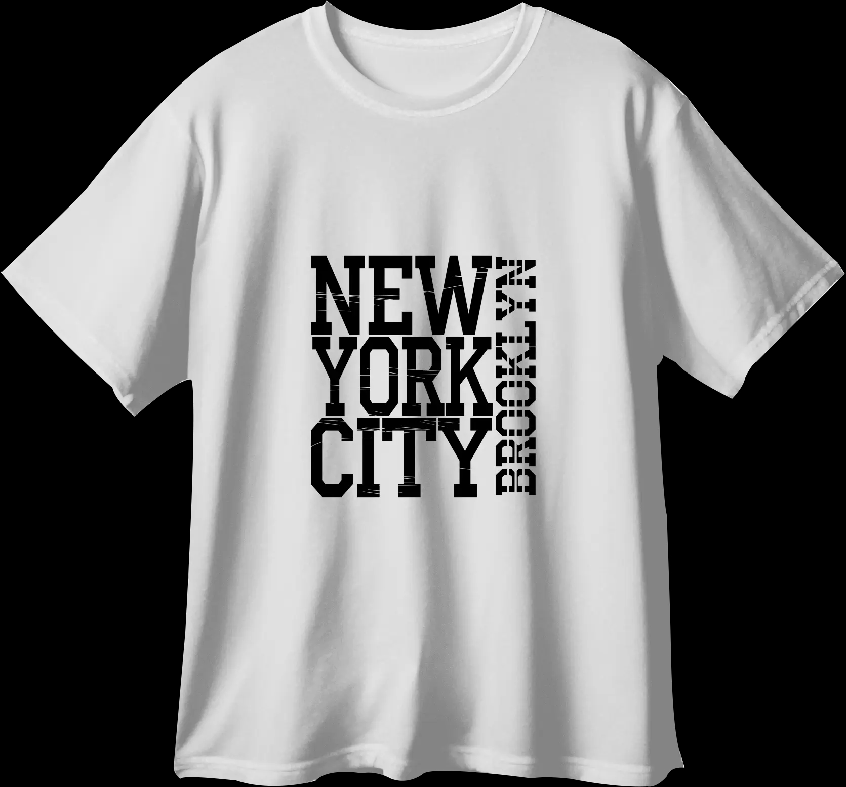 Mockup shirt NYC Bold